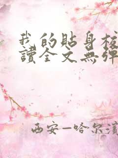 我的贴身校花阅读全文无弹窗