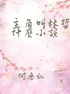 主角叫林哲的是什么小说