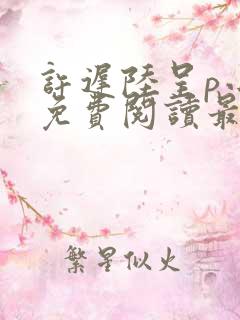 许迟陆呈p小说免费阅读最新章节