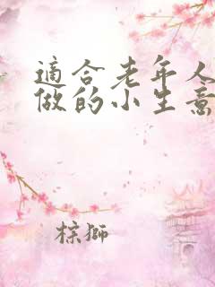 适合老年人在家做的小生意