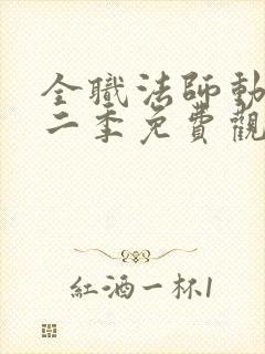 全职法师动漫第二季免费观看完整版在线观看