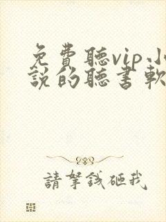 免费听vip小说的听书软件