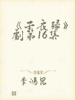 《子夜归》电视剧第16集