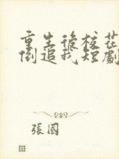 重生后校花疯狂倒追我短剧