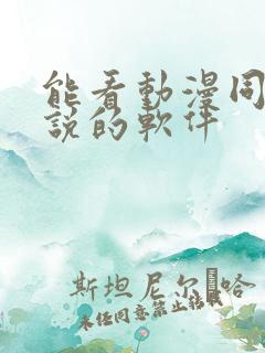 能看动漫同人小说的软件