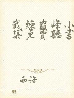 武炼巅峰小说全集免费听书