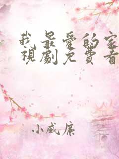 我最爱的家人电视剧免费看