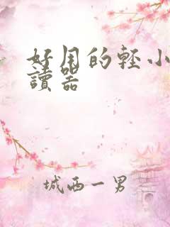 好用的轻小说阅读器