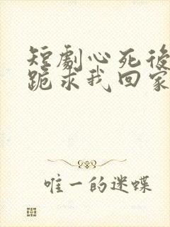短剧心死后家人跪求我回家演员表