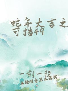 蛇年大吉之婚不可挡49