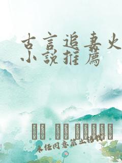 古言追妻火葬场小说推荐