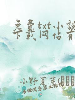 免费txt小说下载网站有哪些