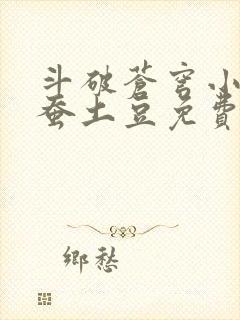 斗破苍穹小说天蚕土豆免费