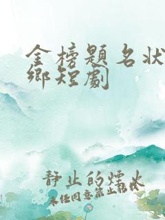 金榜题名状元回乡短剧