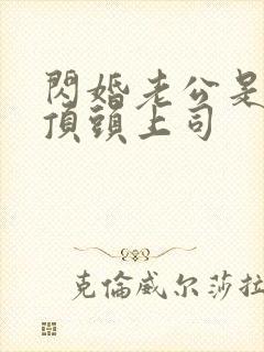 闪婚老公是我的顶头上司