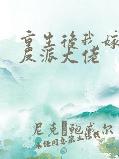 重生后我嫁给了反派大佬