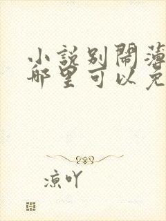 小说别闹薄先生哪里可以免费阅读