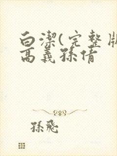 白洁(完整版)高义孙倩