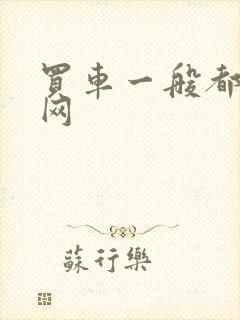 买车一般都什么网