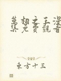 万相之王漫画全集免费观看