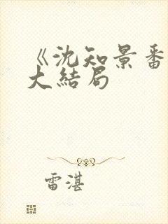 《沈知景番外》大结局