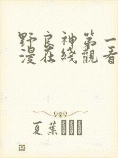 野良神第一季动漫在线观看