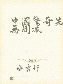 中国惊奇先生 无删减
