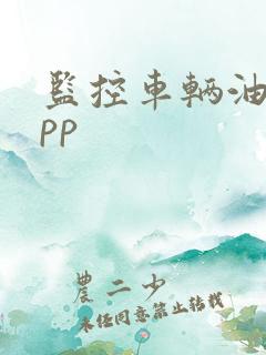 监控车辆油耗app