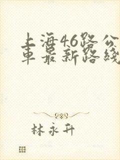 上海46路公交车最新路线图