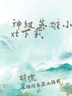 神级英雄小说txt下载