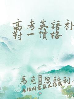 高考英语补课一对一价格