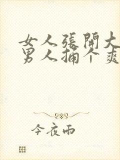 女人张开大腿让男人捅个爽