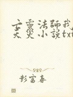 亡灵法师我即是天灾小说txt