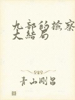 九部的检察官 大结局