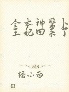 全本神医卜女:王妃回来了