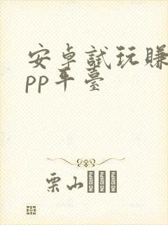 安卓试玩赚钱app平台