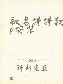 融易借借款app安装