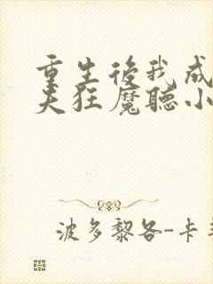 重生后我成了护夫狂魔听小说