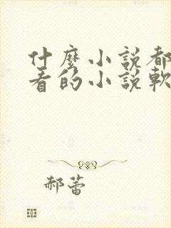 什么小说都可以看的小说软件