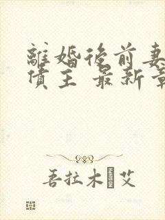 离婚后前妻成了债主 最新章节 无弹窗