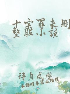 十宗罪未删减完整版小说