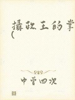 摄政王的掌中娇(