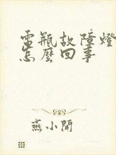 电瓶故障灯亮了怎么回事