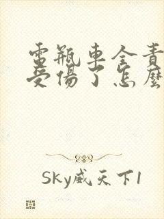 电瓶车全责,人受伤了怎么办