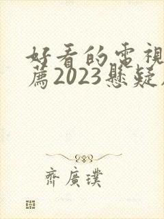 好看的电视剧推荐2023悬疑剧
