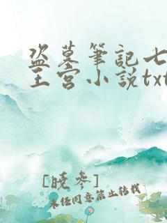盗墓笔记七星鲁王宫小说txt