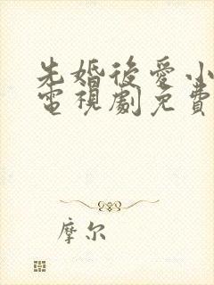 先婚后爱小甜妻电视剧免费观看