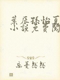 叶辰孙怡夏若雪小说免费阅读最新