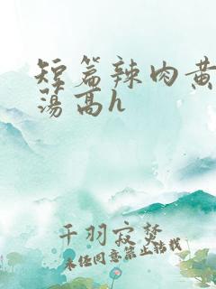 短篇辣肉黄辣放荡高h