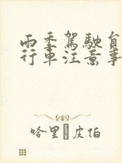 雨季驾驶员安全行车注意事项